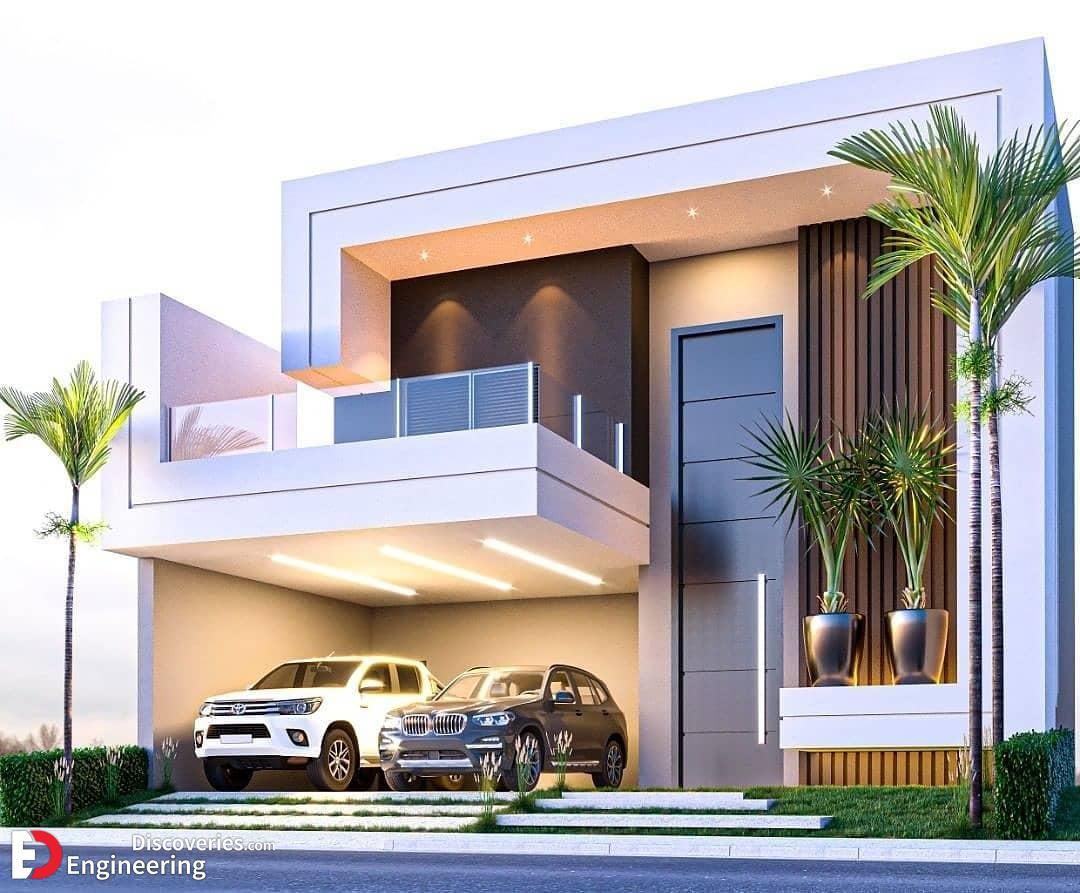 طراحی نما مدرن ویلا لوکس